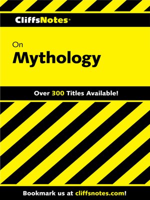 cover image of CliffsNotes Mythology